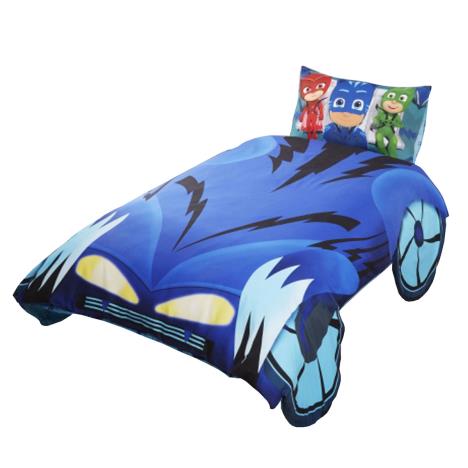 PJ Masks Catboy Shaped Single Duvet Cover Bed Set £32.99
